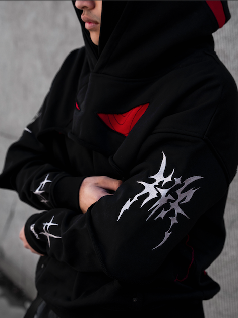 "KILLA" HOODIE BLACK
