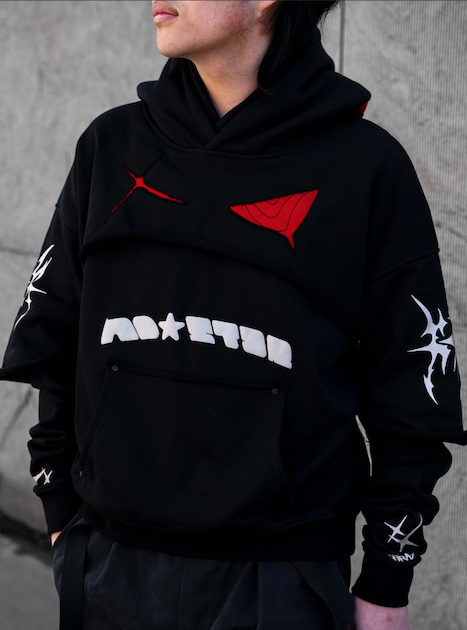 "KILLA" HOODIE BLACK