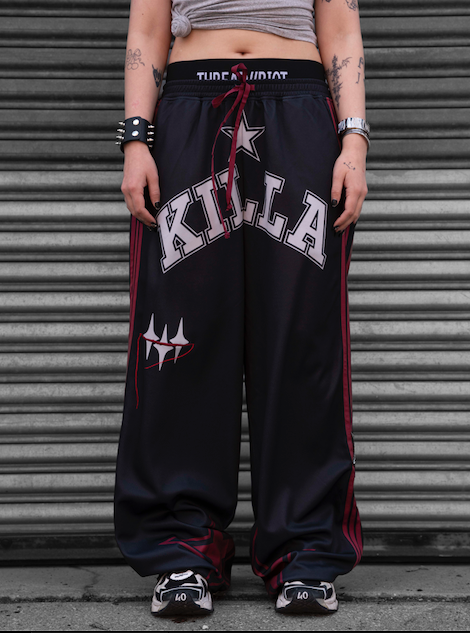 "KILLA" TRACK PANTS