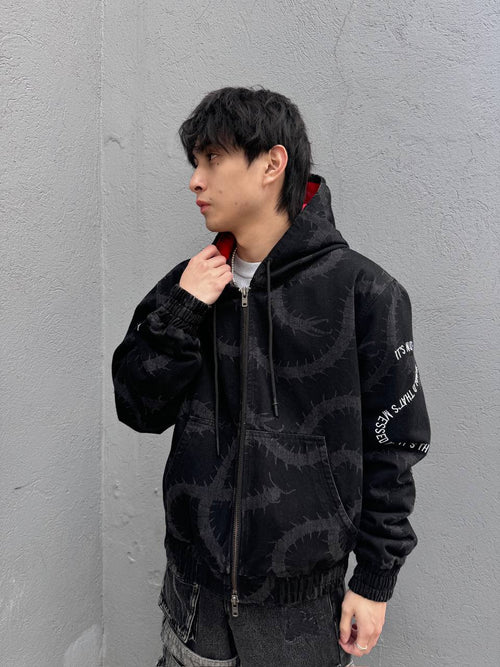 "Phobia" Jacket Black