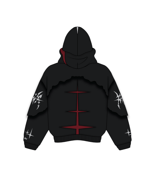"KILLA" HOODIE BLACK