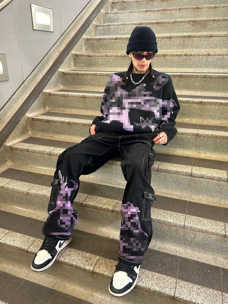 "Weapon Partners" Knit Black