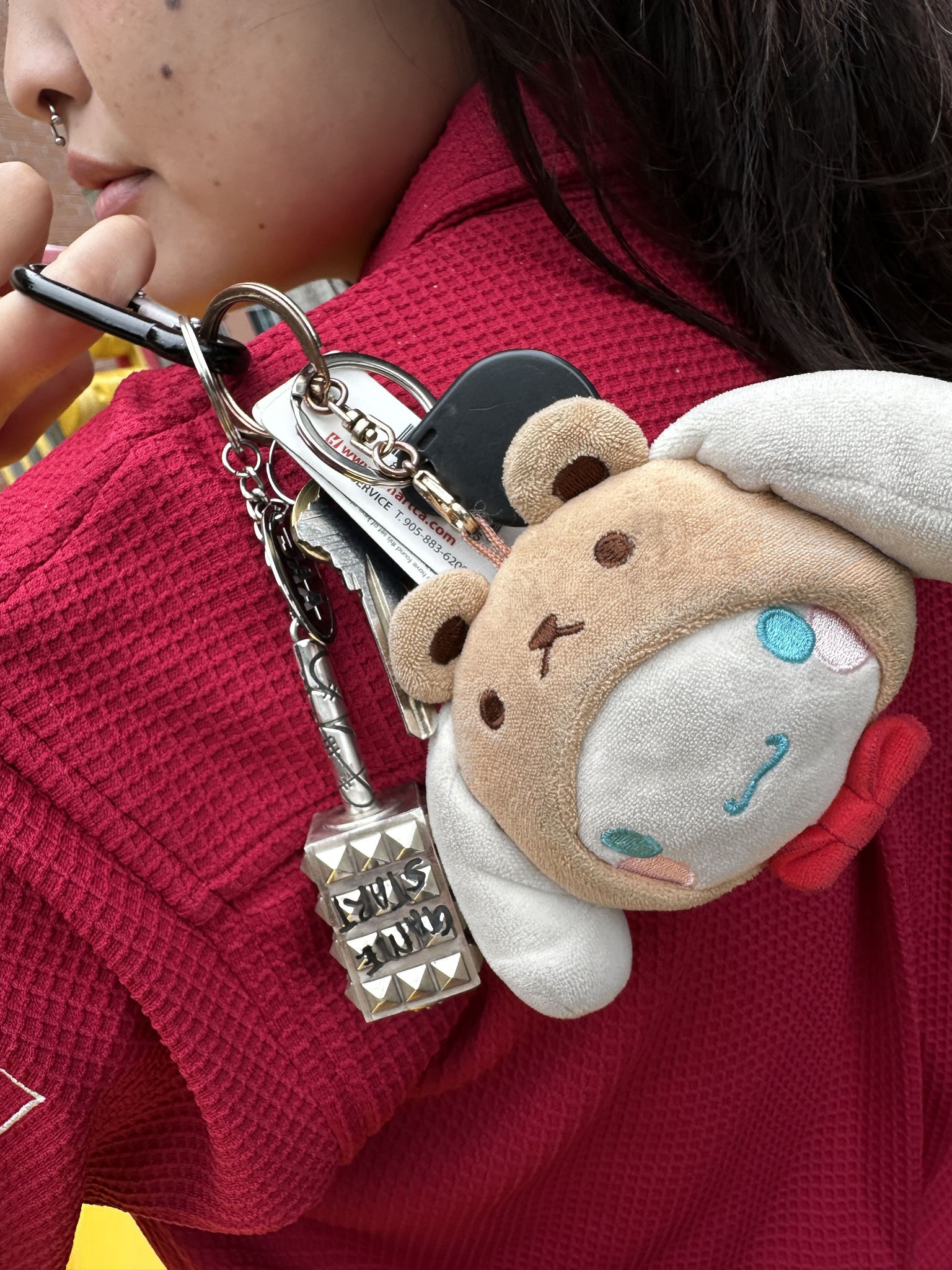 "MACE" keychain