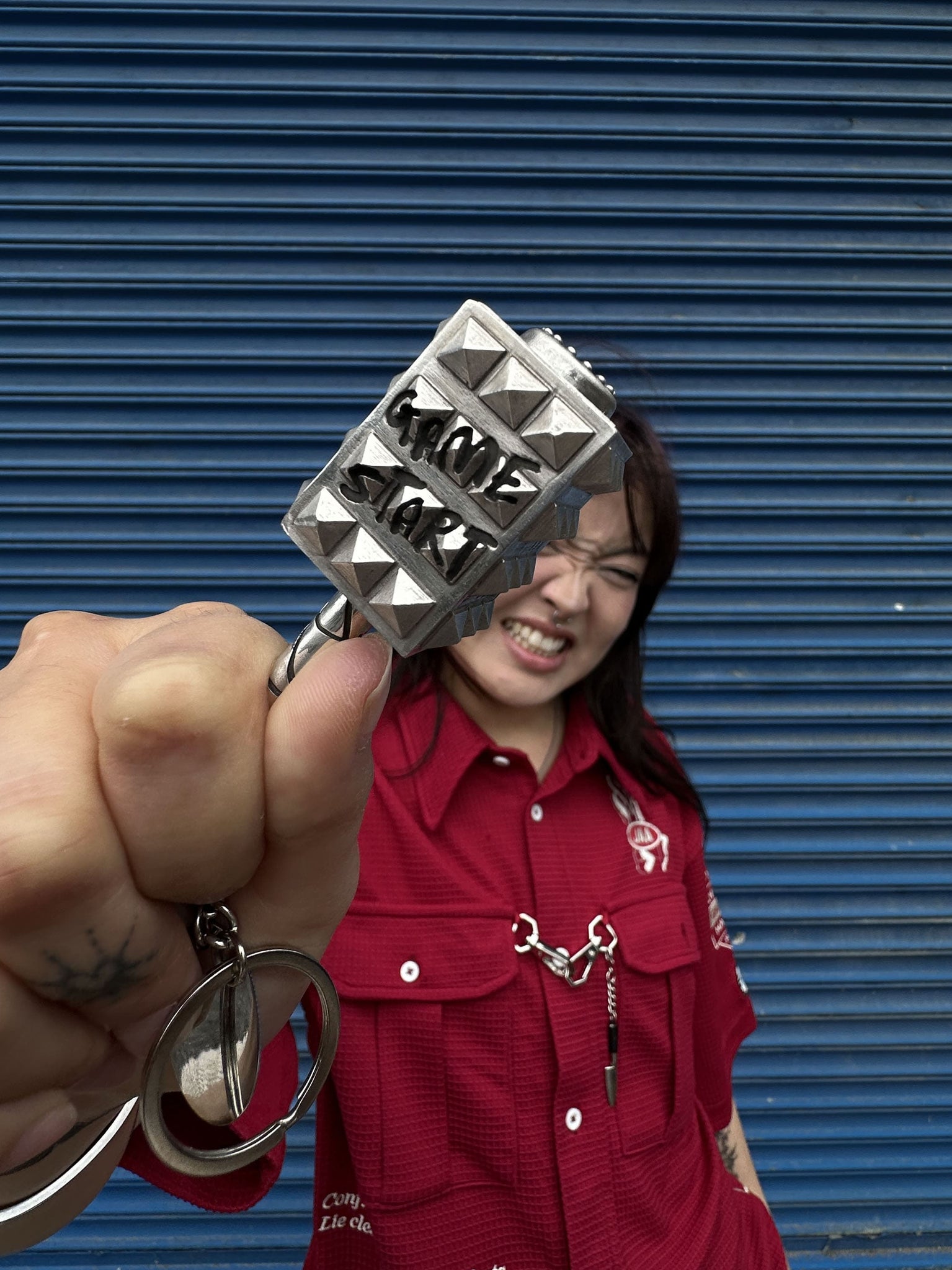 "MACE" keychain