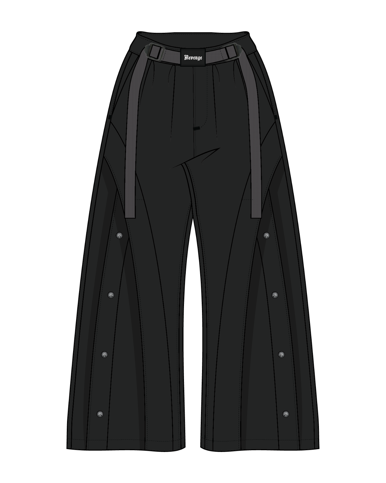 "REISHI" Wide Pants
