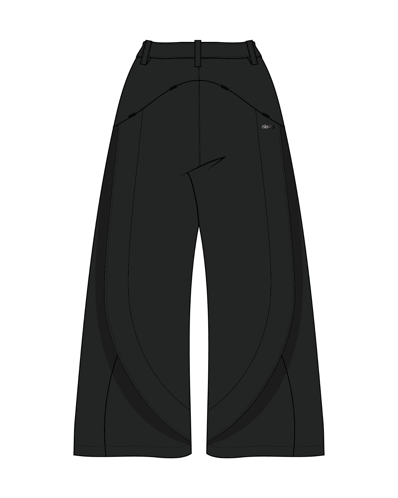 "REISHI" Wide Pants