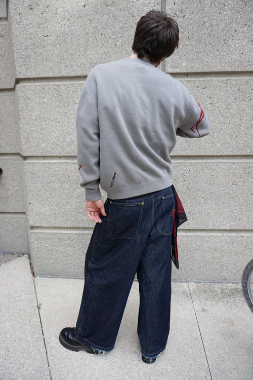 "REBEL" Knit Gray