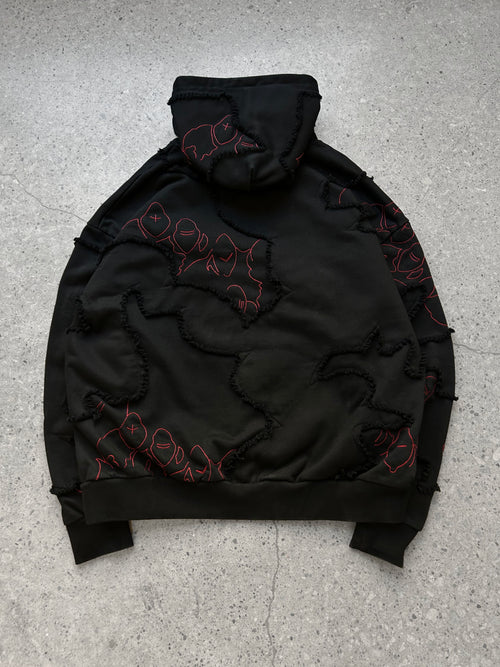 "LEVEL UP" Hoodie Black