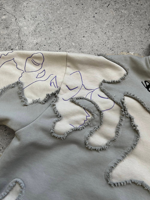 "LEVEL UP" Hoodie Grey