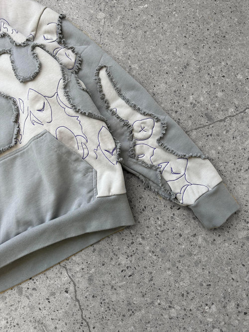 "LEVEL UP" Hoodie Grey