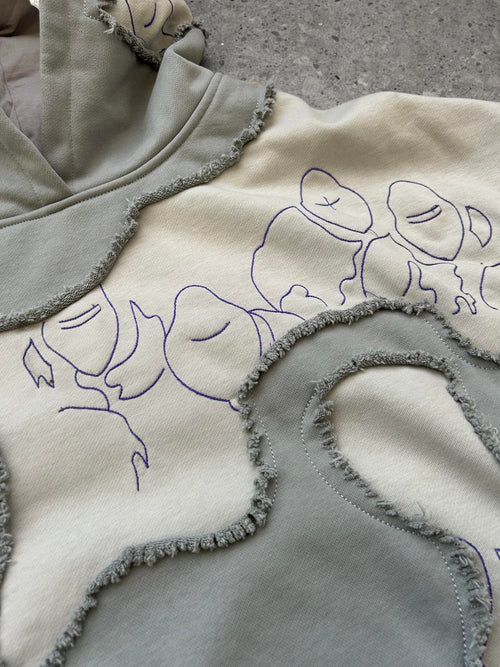 "LEVEL UP" Hoodie Grey