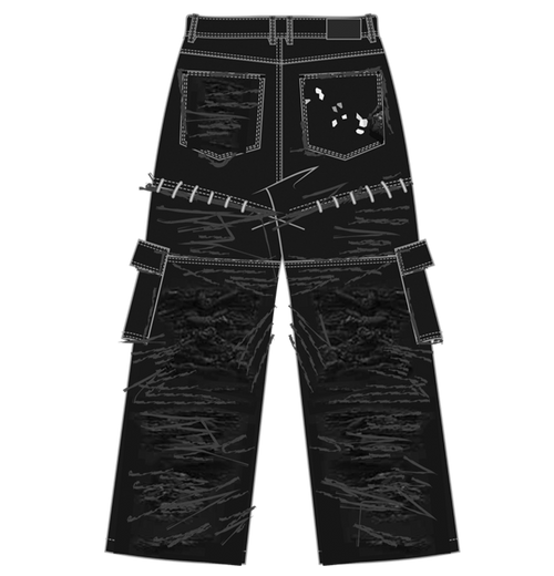 "Cruel Fate" Cargo Pants
